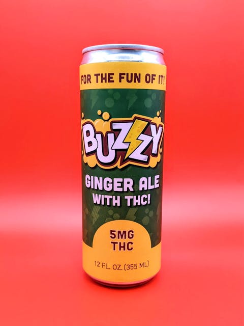 Ginger Ale (H) - 5mg Soda - Buzzy - Image 1