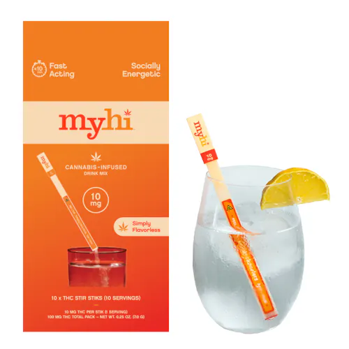 Simply Flavorless – 10pk 100MG – MyHi-active