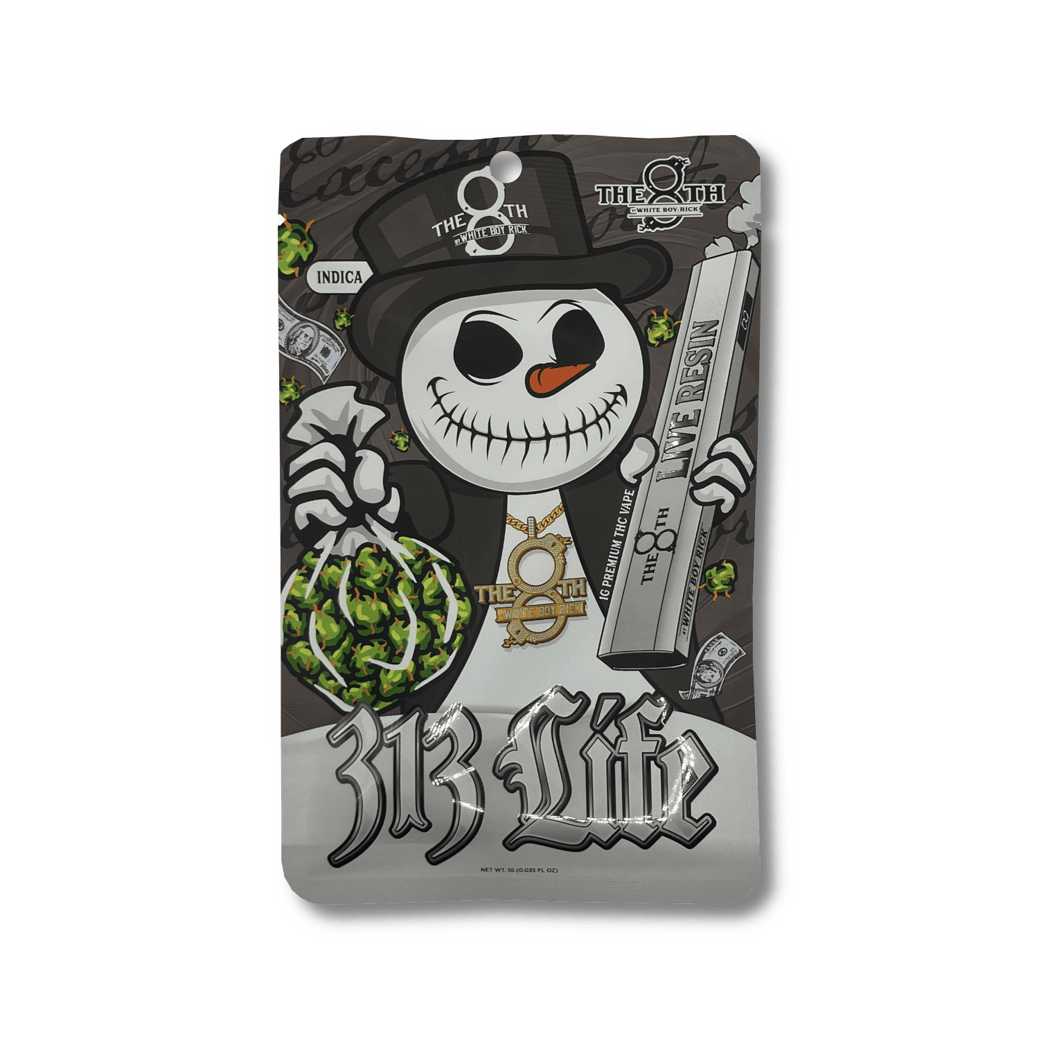 Product: White Boy Rick | Live Resin Disposable - 1g - 313 Life