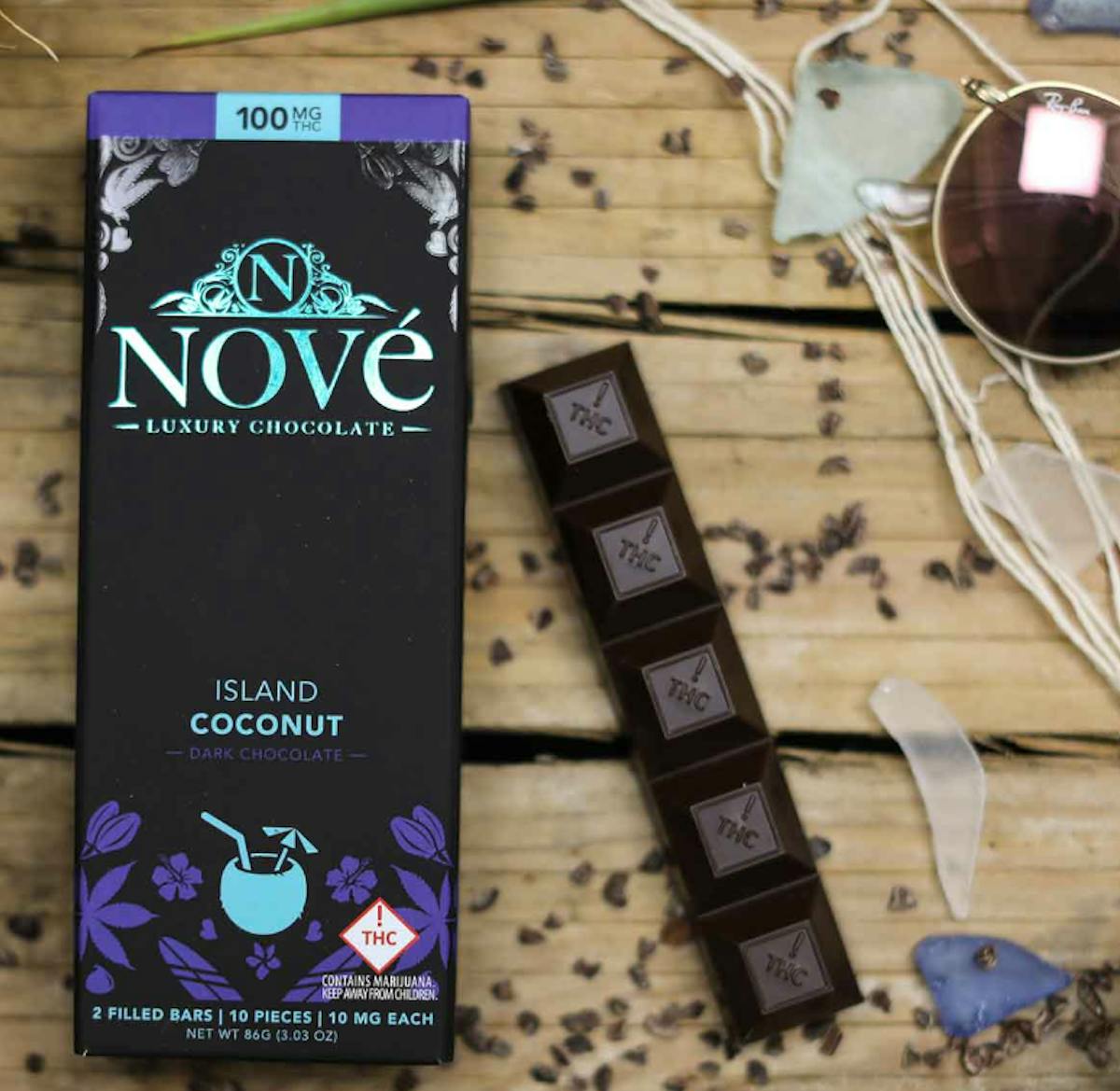 Photo of Nove – Chocolate – Island Coconut (H) 100mg