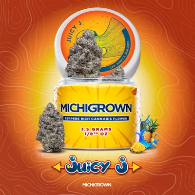 Michigrown - 3.5g Prepack Jar - Juicy J - FLOWER by Michigrown at King of Budz