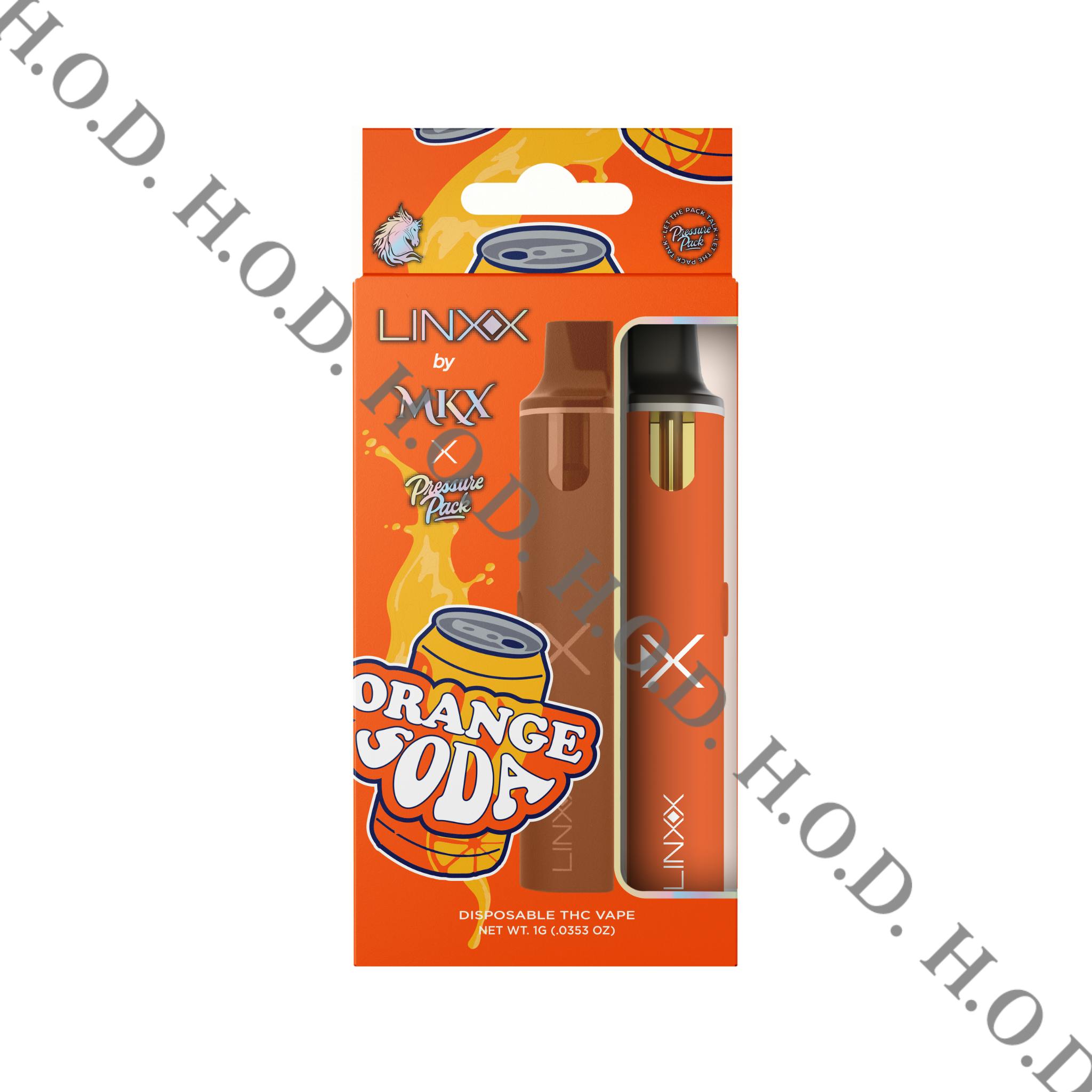 MKX x Pressure Pack Linxx Orange Soda Disposable 1g | House of Dank  Recreational Cannabis