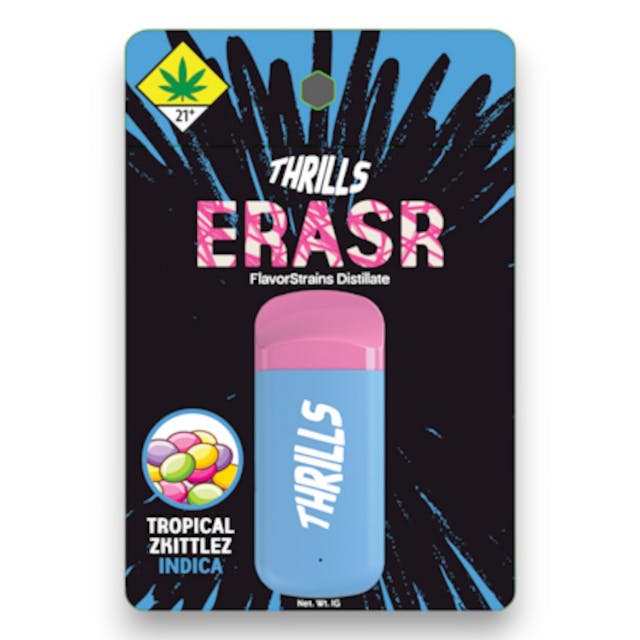 Thrills - FlavorStrains ERASR - All-In-One - 1g - (C6) (I) Tropical Zkittlez