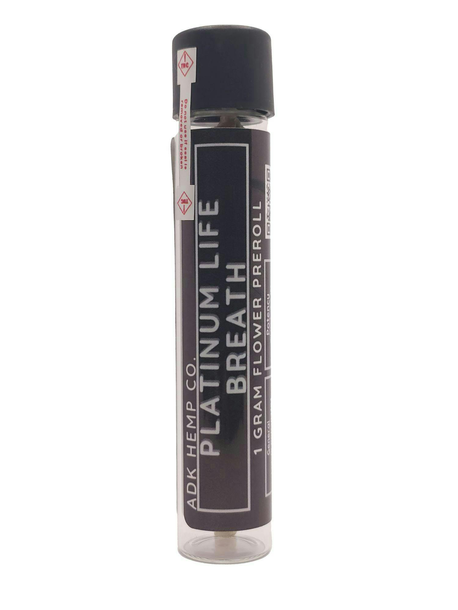 ADK Hemp Co Pre-Roll | 1g | Platinum Life Breath-0