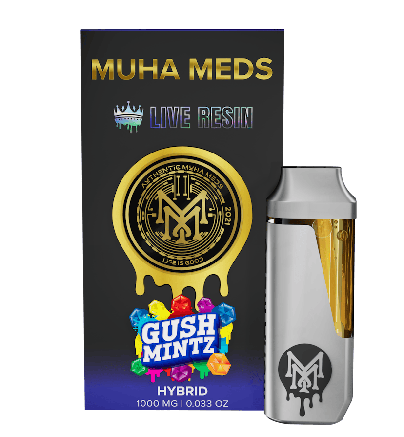 Muha Meds Live Resin Disposable | Gush Mintz