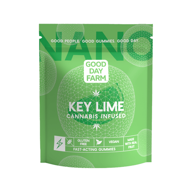 GDF: Fast-Acting Gummies | Key Lime | 100mg | 10pk | GDF
