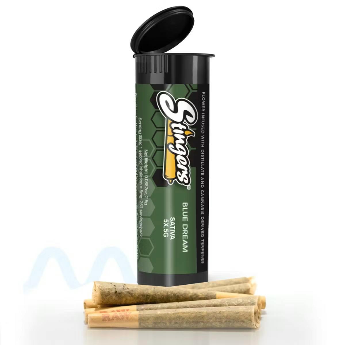 Product Stingers - Bacio Gelato x Apple Fritter (5PK) - Infused Pre-Roll Pack