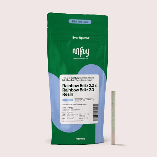 MFNY - .75g Live Resin Infused Preroll - Rainbow Beltz 2.0 x Rainbow Beltz 2.0