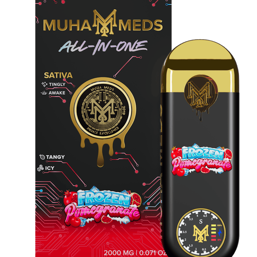 Muha Meds Disposable | Frozen Pomegranate