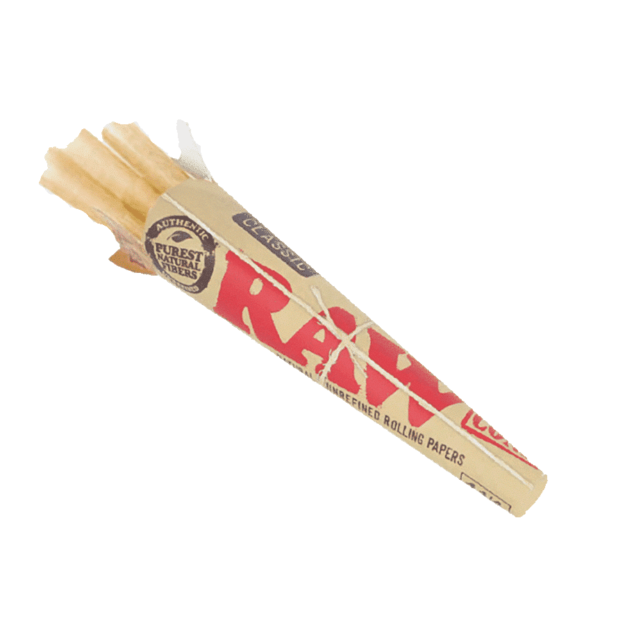 RAW RAW | CLASSIC CONES | 1-1/4 SIZE | 6PK — ACCESSORIES