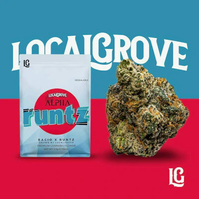 Local Grove - 3.5g Prepack - Alpha Runtz - FLOWER by LOCALGROVE at King of Budz