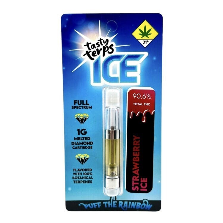 Tasty Terps - Strawberry Ice Cartridge | 365 Recreational (Shoreline)