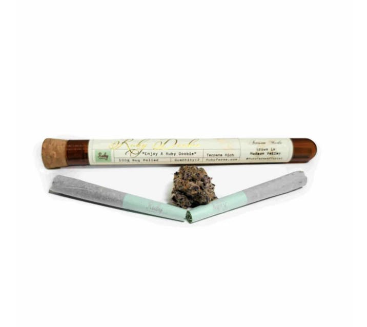 Pre-Roll | Ruby Farms | Ruby Doobies 2ct | Sour Tangie | Sativa | 1g