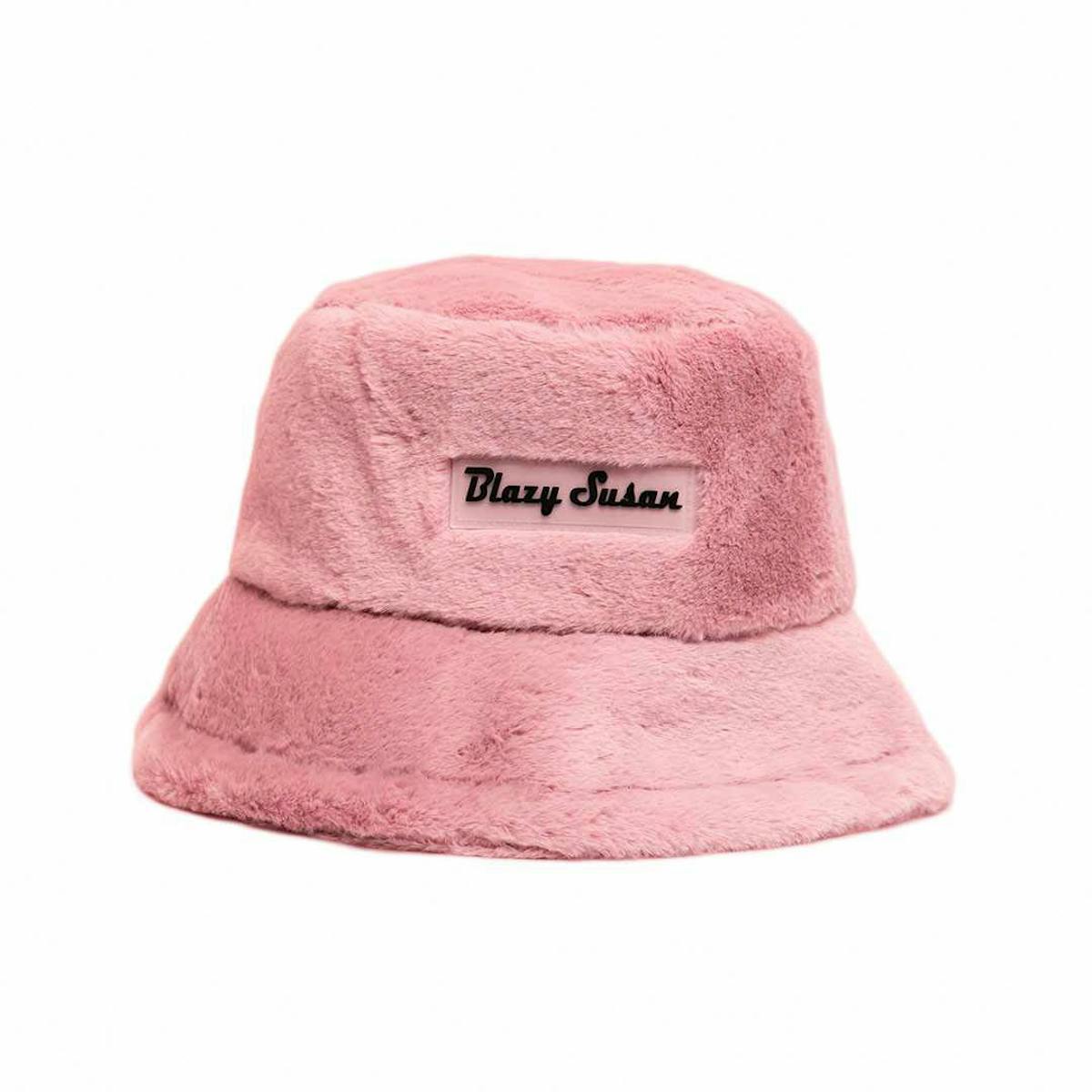 Photo of Blazy Susan | Fuzzy Bucket Hat (Pink)