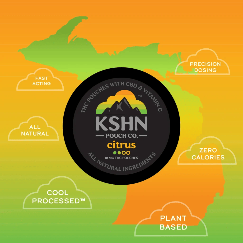 Product: KSHN | THC Pouch 20-Pack - 200mg - Citrus