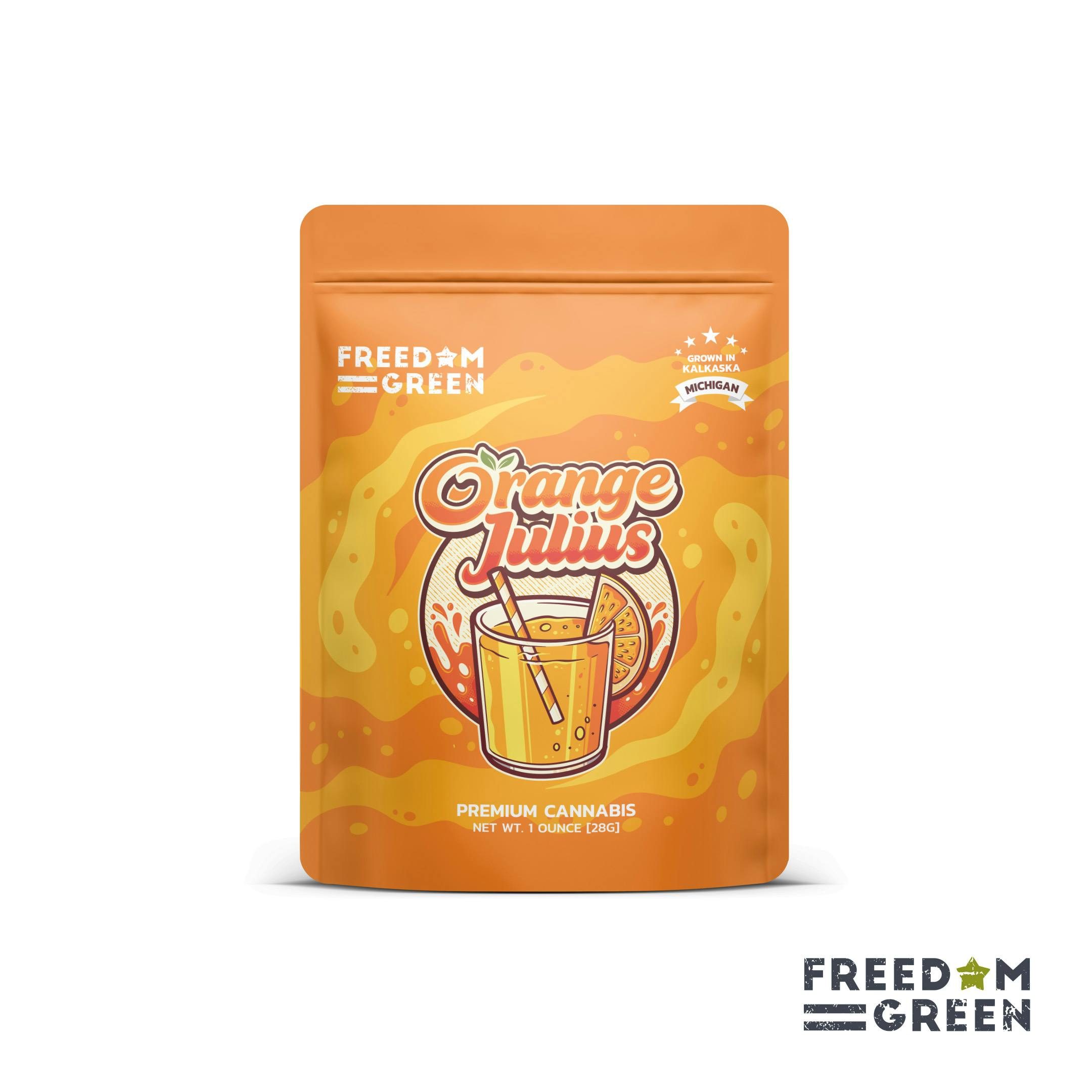 Freedom Green - 28g Prepack Shake - Orange Julius