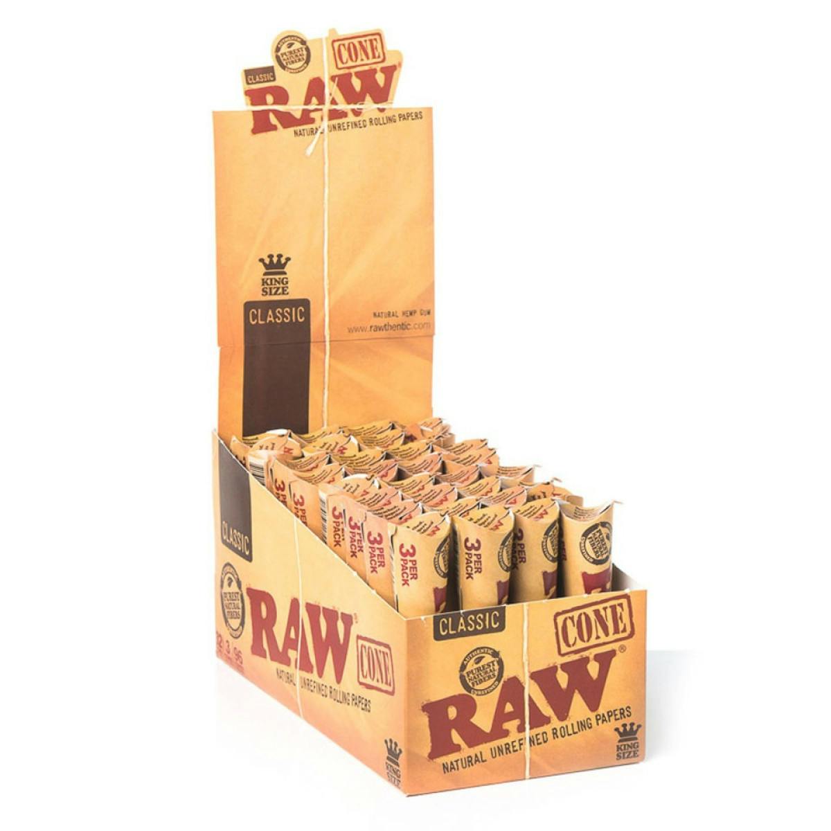 Photo of RAW Classic King Size Pre-Rolled Cones