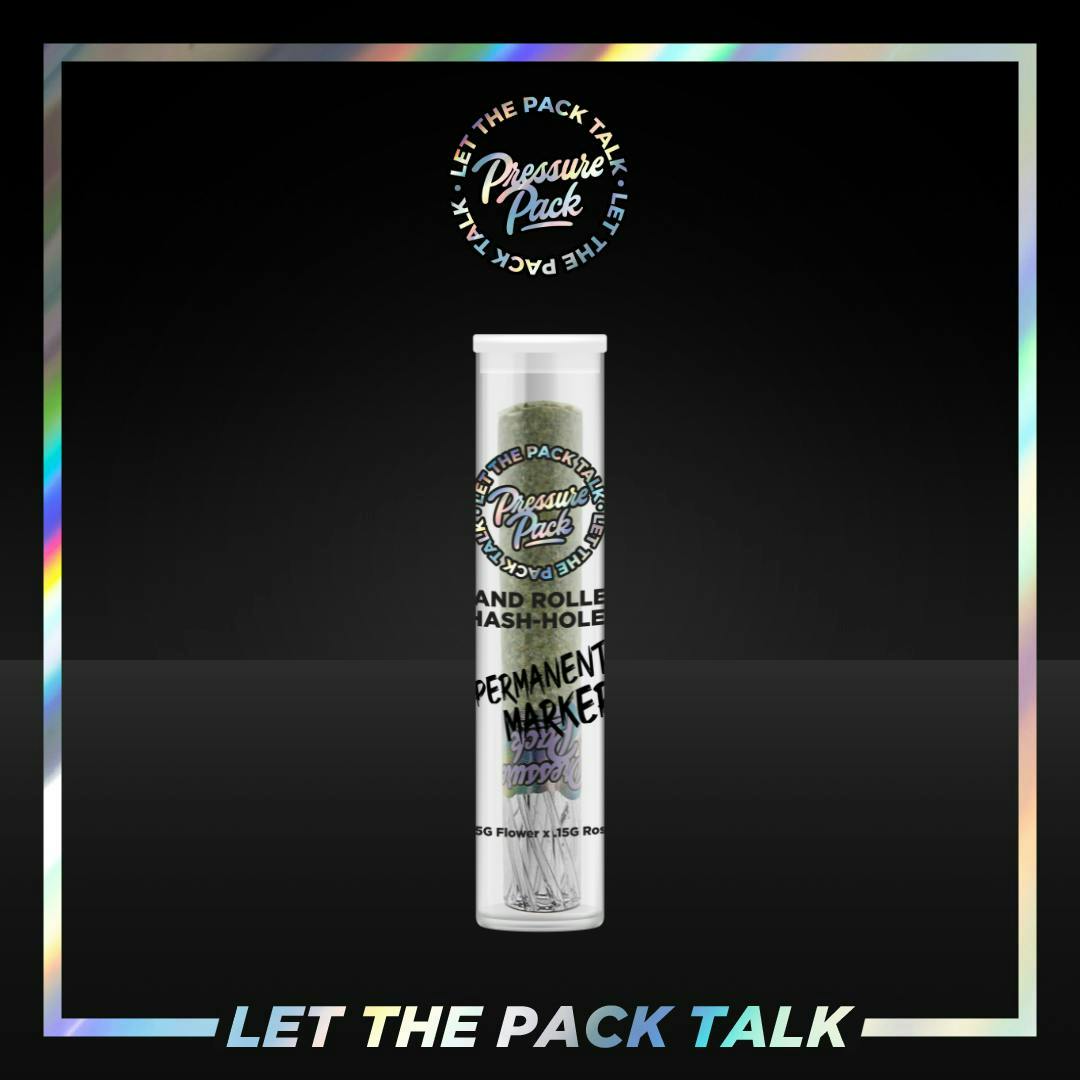 Pressure Pack - 1g Hash Hole - Permanent Marker