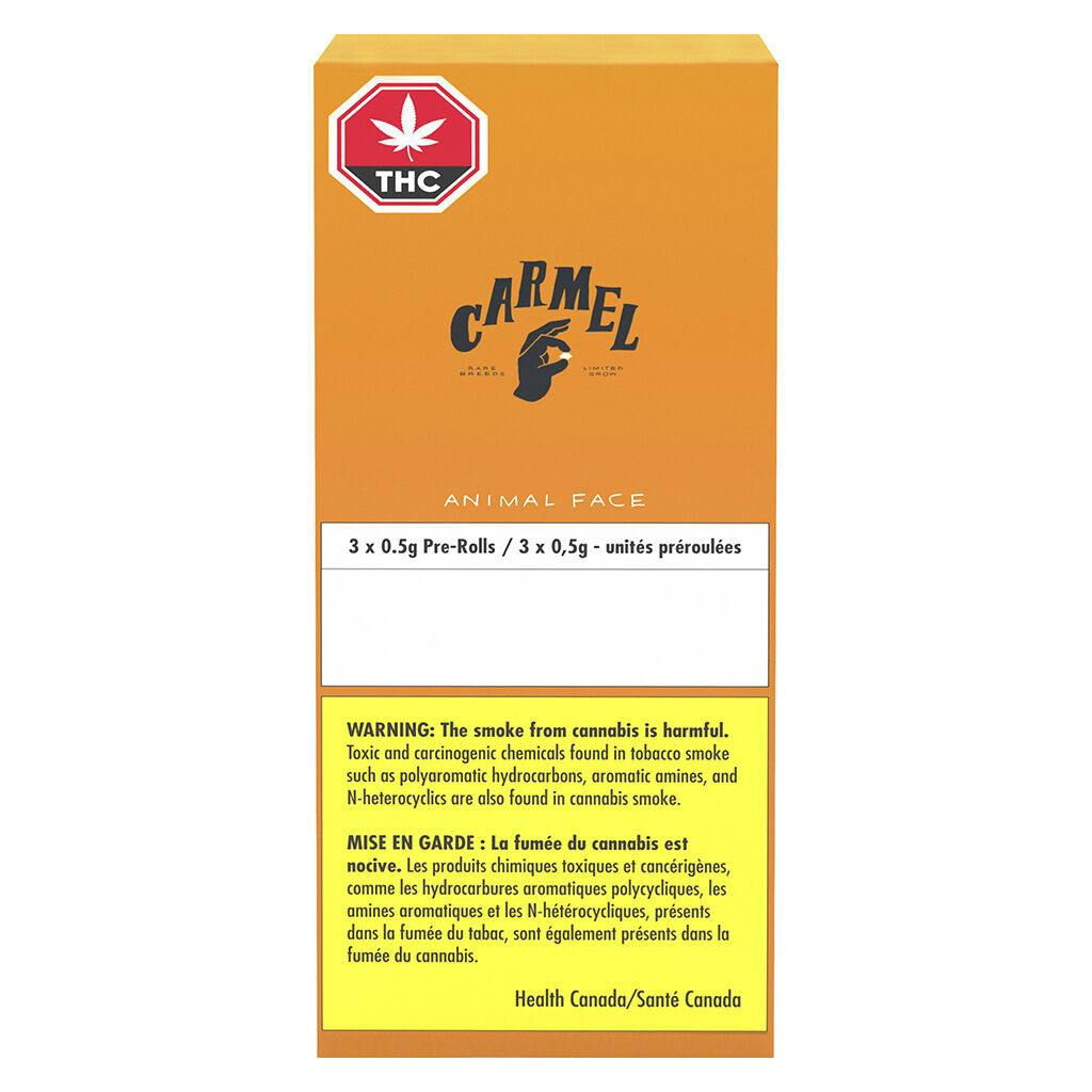 Animal face pre-roll 3-pack | 1. 5g-1