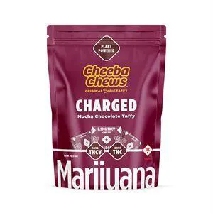 Taffy 20pk | Cheeba Chews Mocha Chocolate Energy with THCv | MO