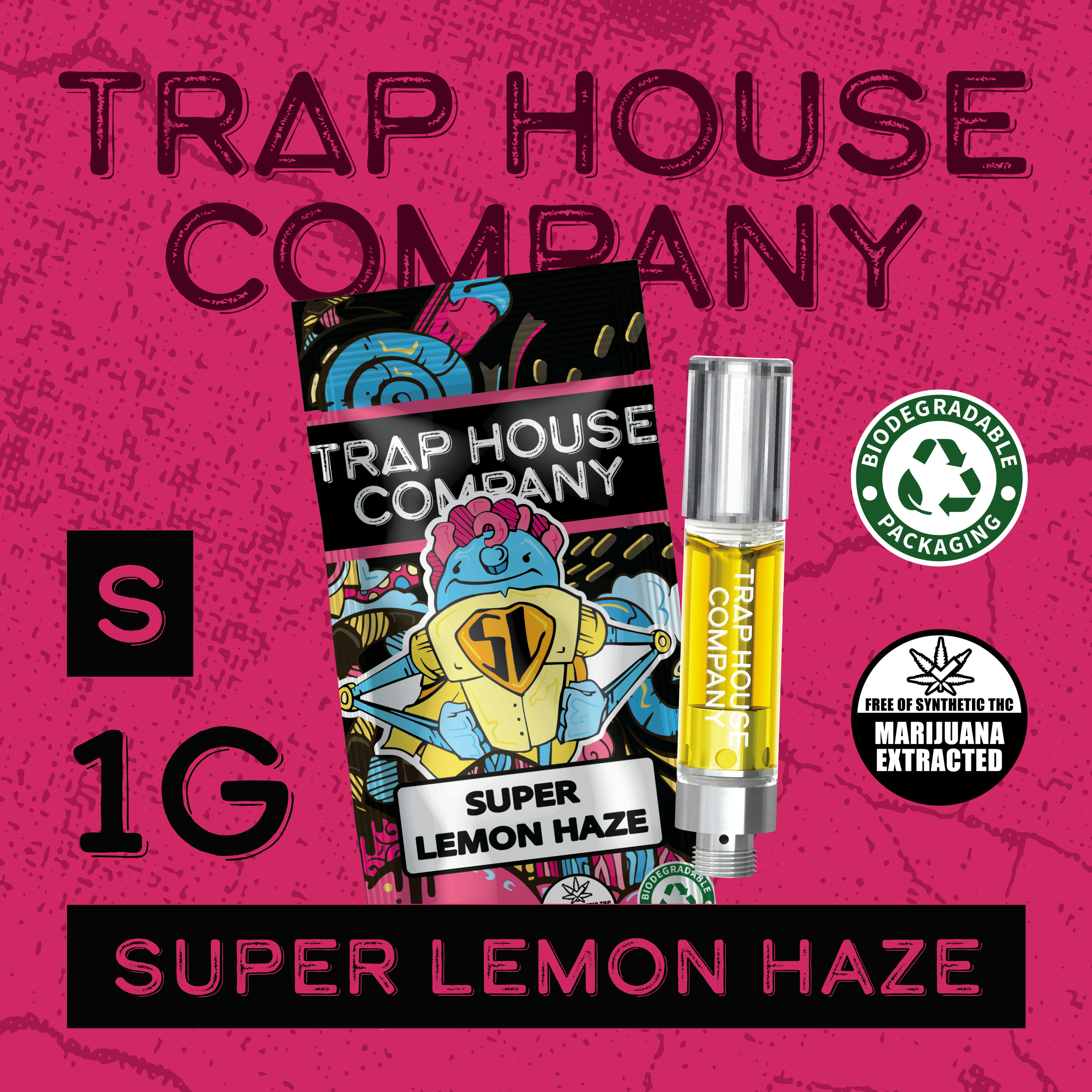 Trap House Trap House Company - Super Lemon Haze - Vape Cart