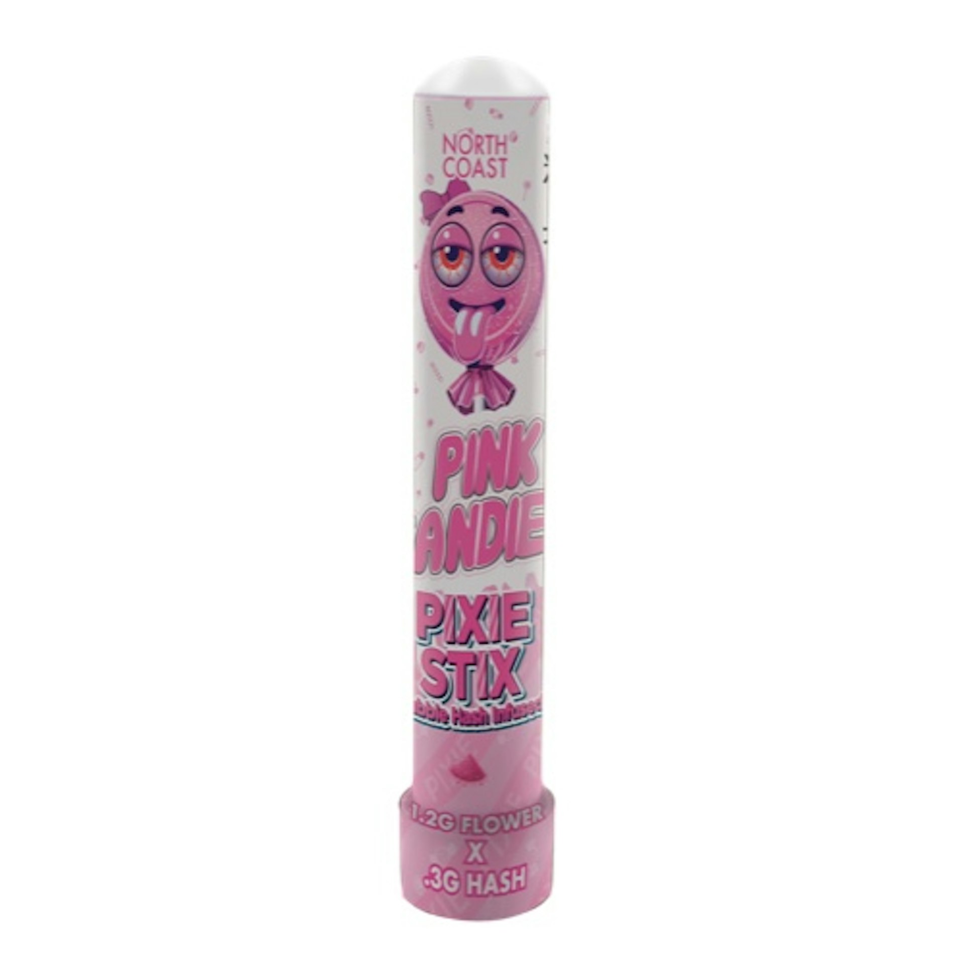 North Coast x Premier x Bay Breeze - Pink Candiez TIER 2 Pixie Stix Infused Rice Paper Pre-Roll