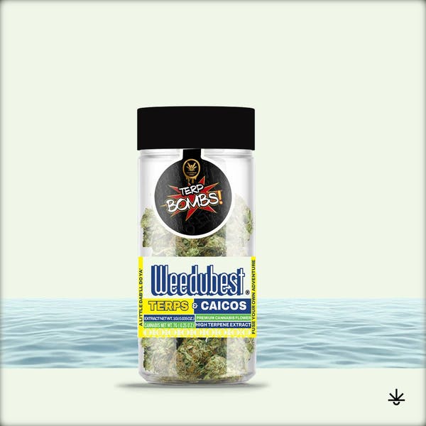 Terps & Caicos flower + Live Resin Terp Bomb | 7g by Weedubest