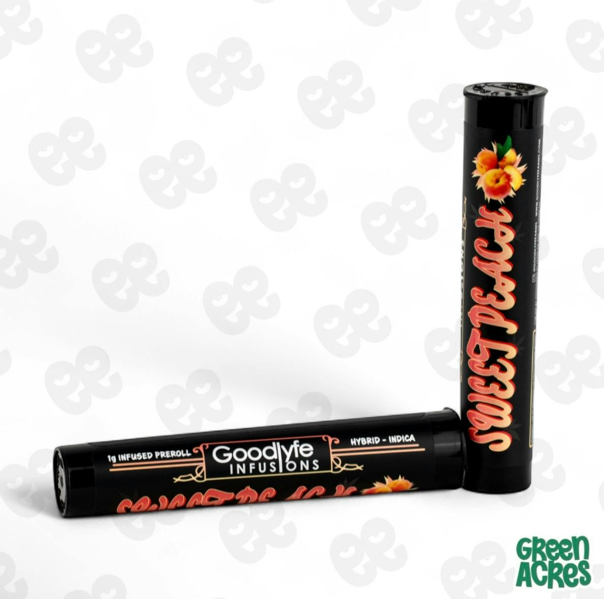 Goodlyfe: Sweet Peach 1G Infused Preroll | Green Acres
