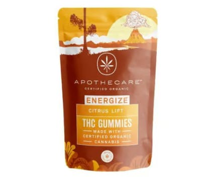 Product: Apothecare | Certified Organic Citrus Lift 10:1 THC:THCV Bespoke Gummies | 200mg*