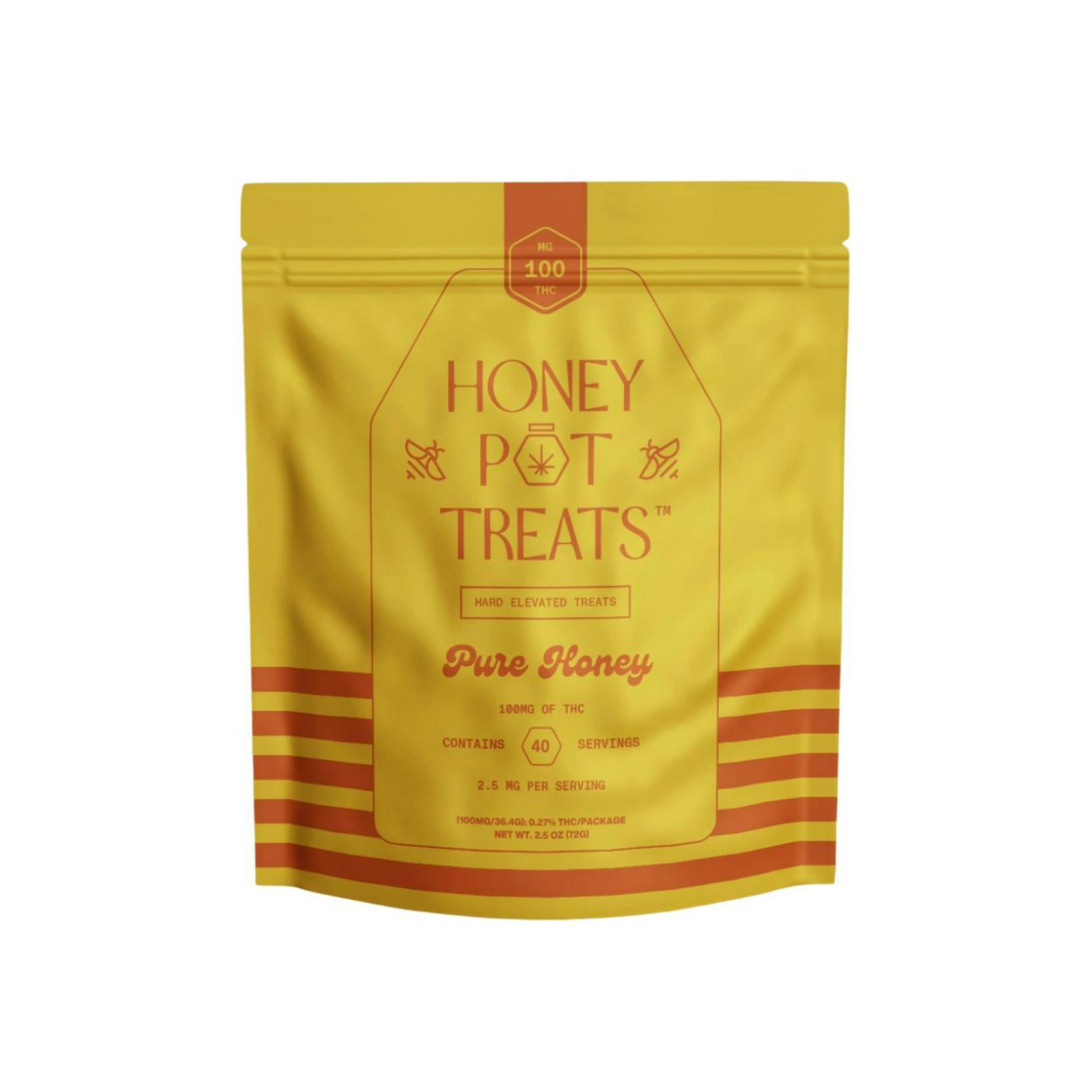 Honey Pot Treats - Pure Honey THC Throat Lozenges 40pk - 100mgHoney Pot TreatsTHCTHC: 100 mg4th of July Weekend! Spend $250 get $45 Off+6
