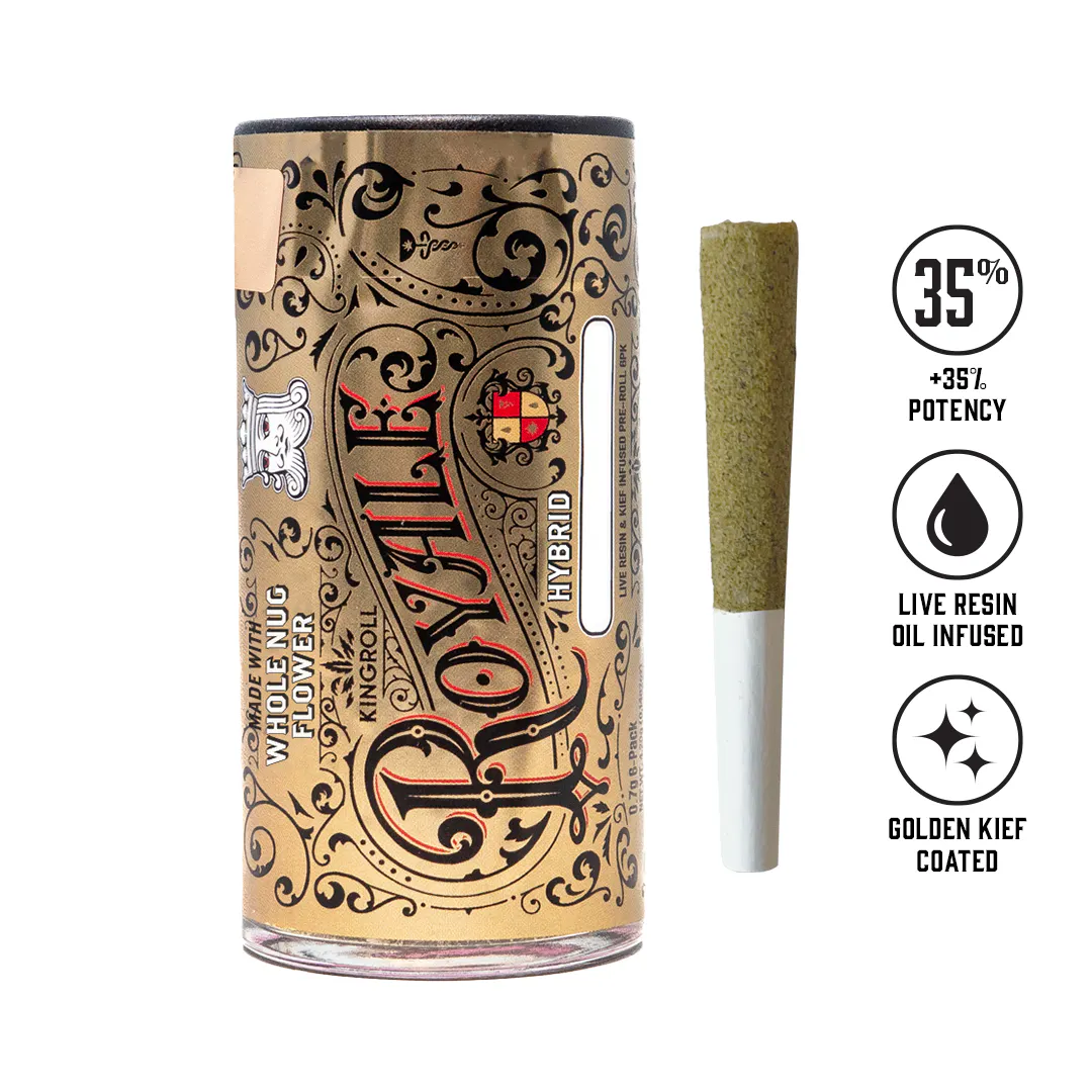 King ロールレフ 976 & 756 セット Kingroll Royale 6pack: Original Glue - 4.2g Infused Preroll