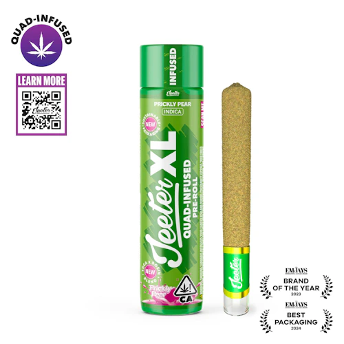 Jeeter - 2g Quad Infused Preroll - Prickly Pear