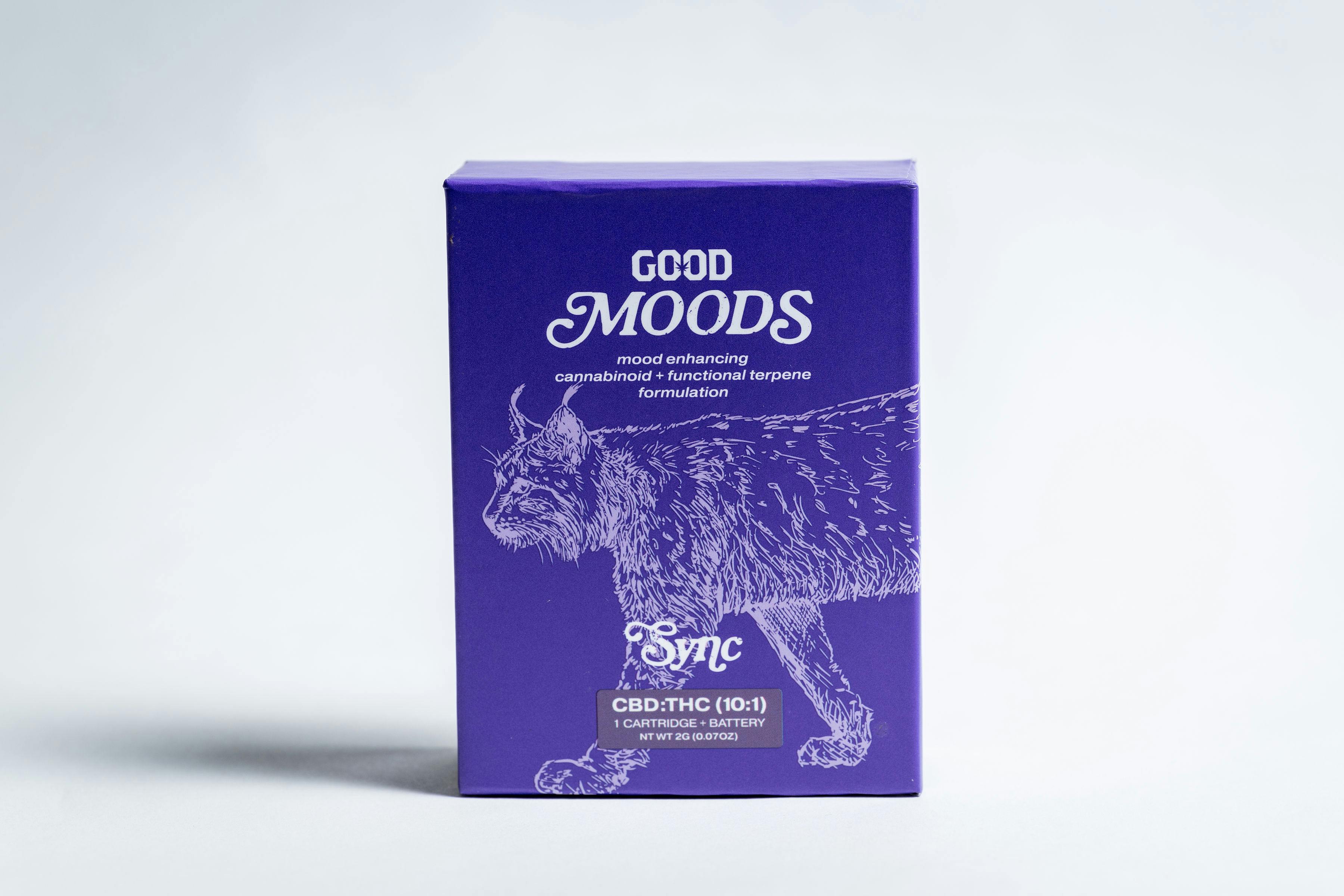 moods disposable vape Moods* Sync 10:1 CBD/THC 2g Disposable | GOOD Cannabis