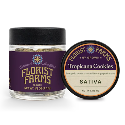 Florist Farms - 3.5g - Tropicana Cookies - FLOWER by Florist Farms at King of Budz