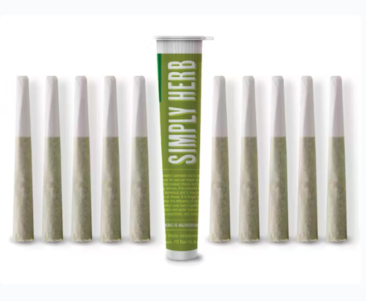 Photo of Simply Herb Happy Hour 0.35g 10pk Prerolls