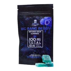 Astro Buds | 100mg Gummy Pack | Big Bang Berry