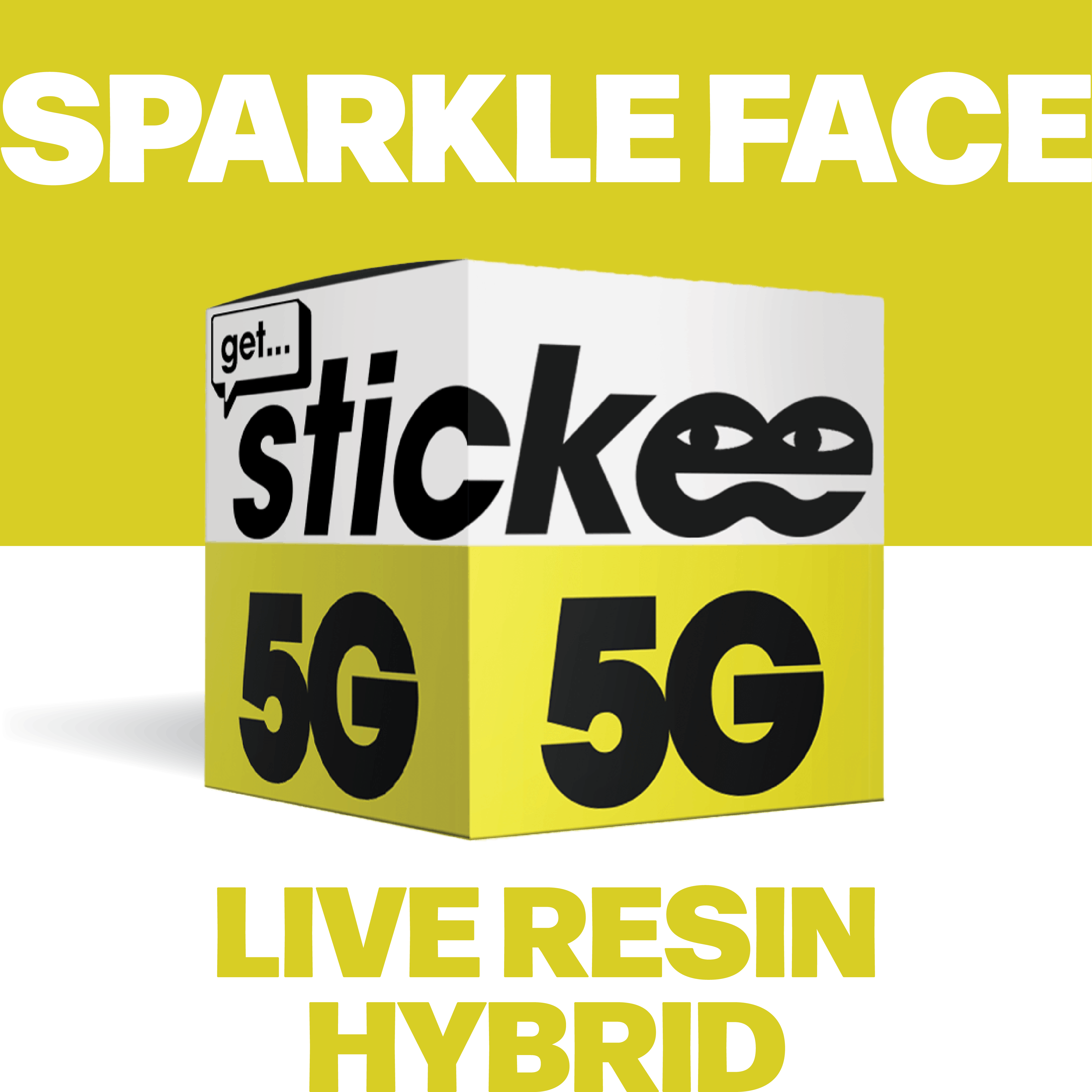 STICKEE | Sparkle Face | 5G | Live Resin Concentrate