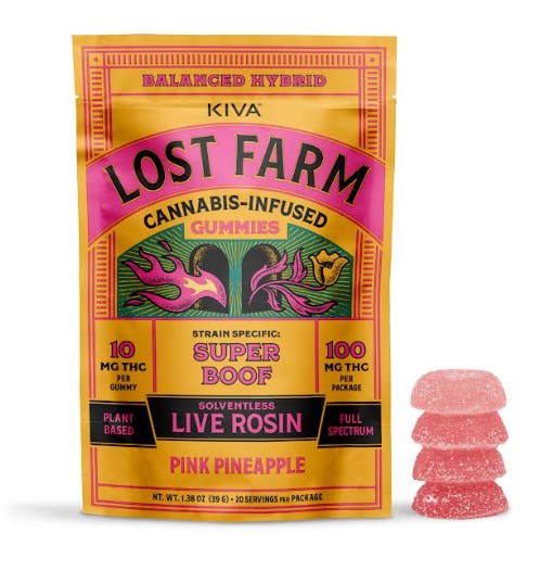 Product: Rosin Gummy | Pink Pineapple X Super Boof [10pk]