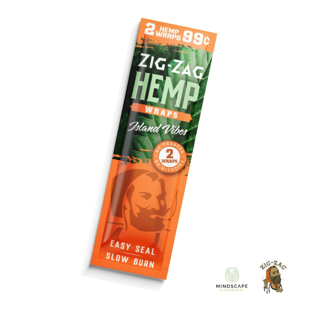ZIG ZAG CIGAR HEMP WRAP ISLAND VIBES