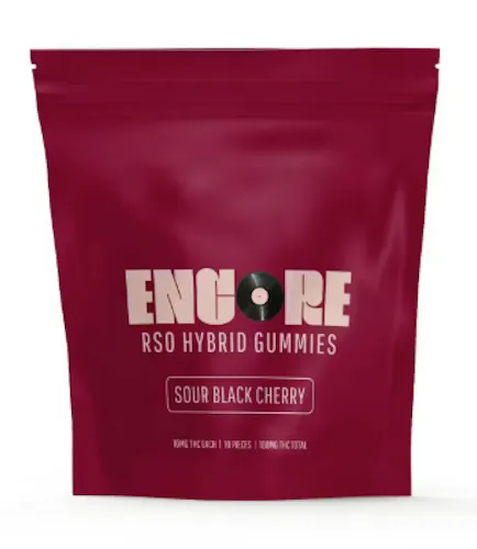 Sour Black Cherry – RSO Lozenges 10pk/100mg (10mg THC each)-1