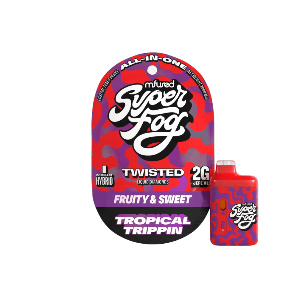 Mfused Superfog Tropical Trippin 2g Twisted JefeXL Plus Vape
