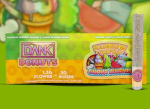 DANK | Hash Hole Donuts | Rainbow Sherbet x Guava Slushee