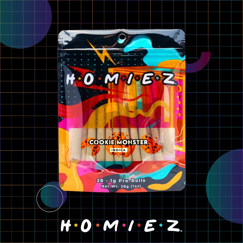 Homiez - Cookie Monster 28PK 1G Pre-Roll