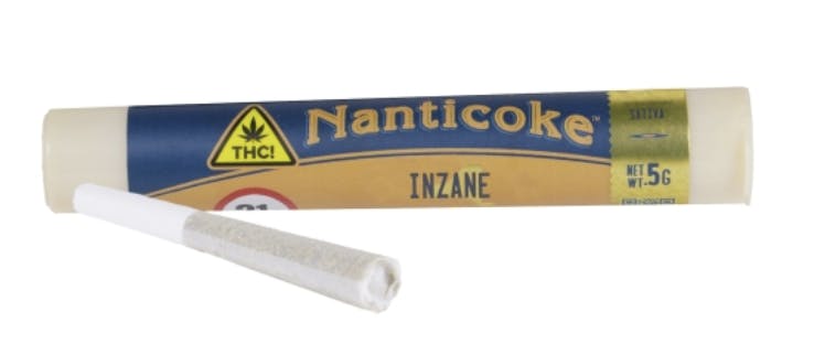 Nanticoke-Pre roll Joint 0.5g-Inzane