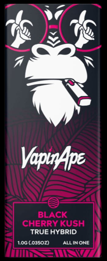 Vapin Ape Vapin Ape - Black Cherry Kush - Disposable Vape - Nirvana  Cannabis Dispensaries Cannabis in AZ, MI, MD & IL