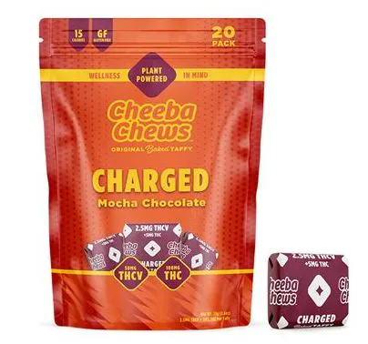 2:1 Mocha Chocolate THCV Taffy | 100mg | PurLife (Alamogordo - 123