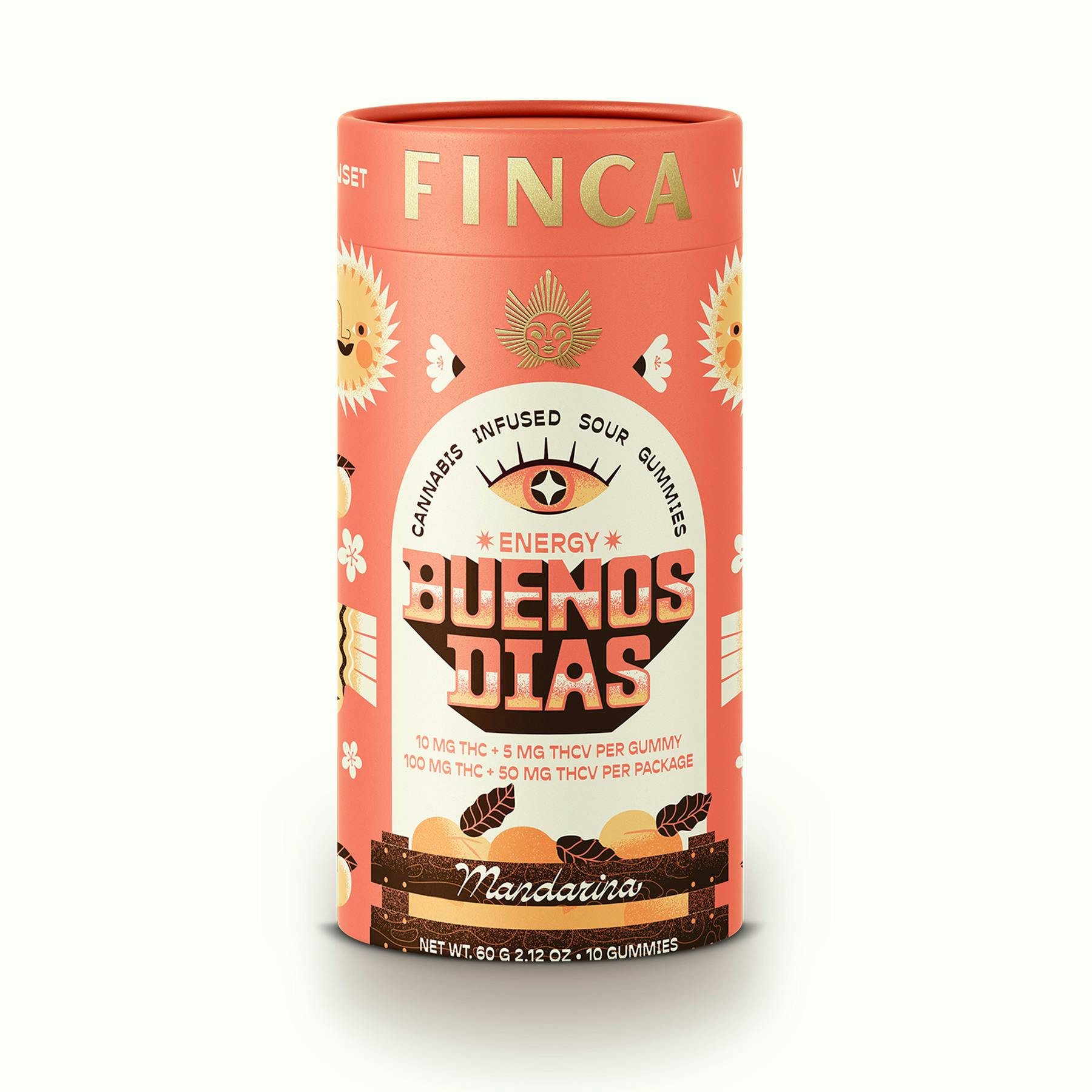 Buenos Días Mandarina Energy Gummies