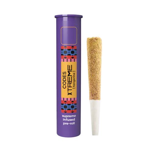 Codes: Infused Pre-Roll | Tangerine x Tropicana Cherry | Xtreme Js | 1g-1