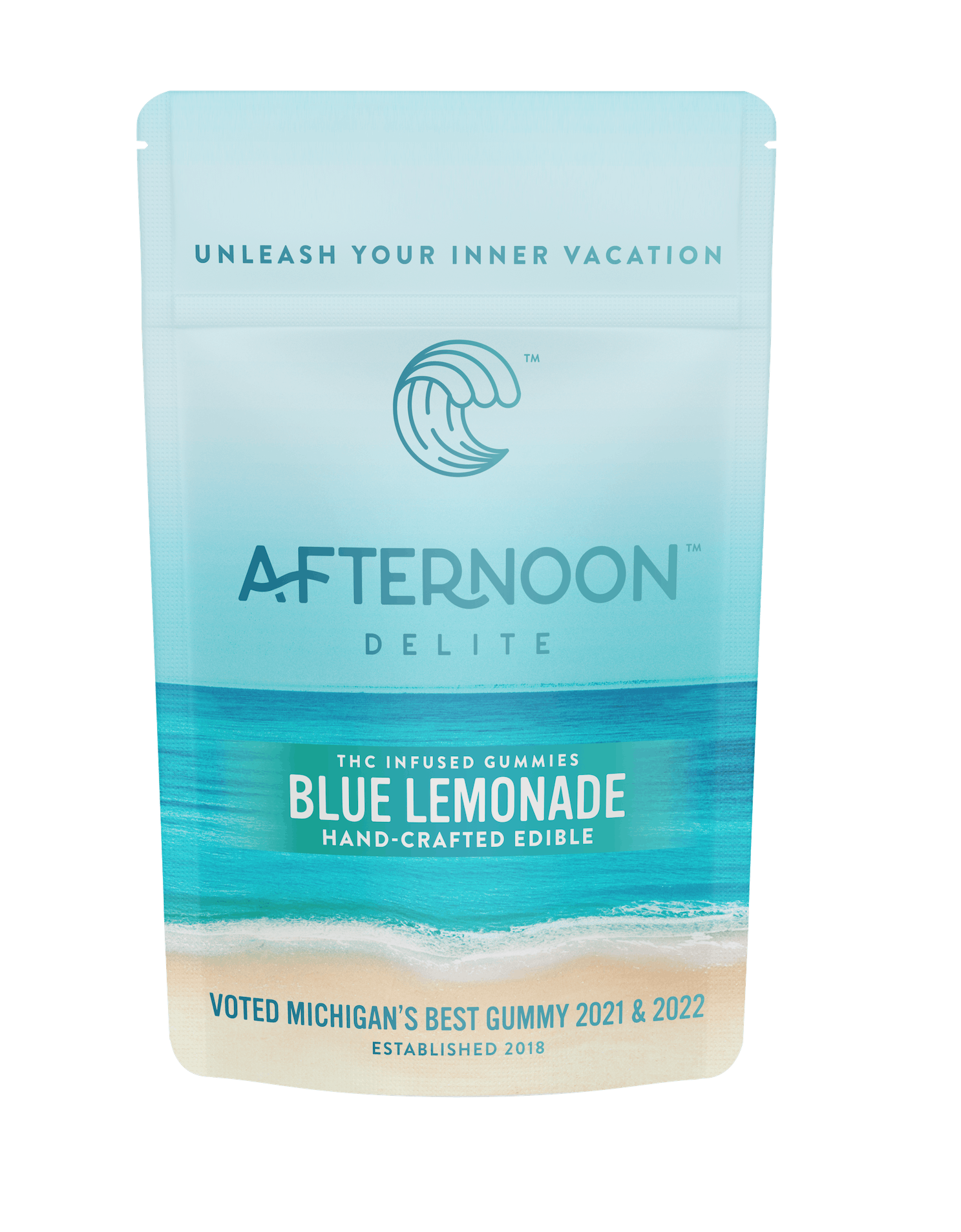 Afternoon Delite - 200mg Gummies - Blue Lemonade