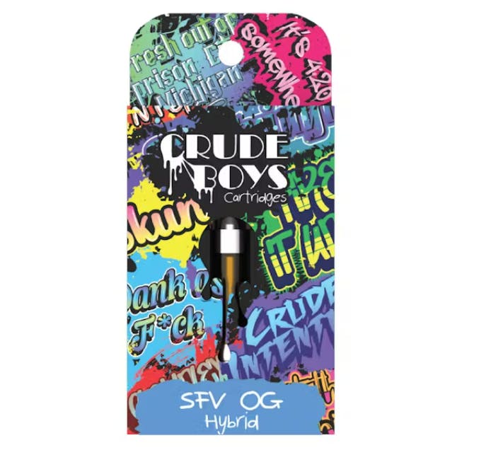 Product: Crude Boys | SFV OG | Vape Cart Hybrid
